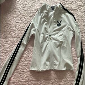 Playboy define jacket🐇🤍🖤